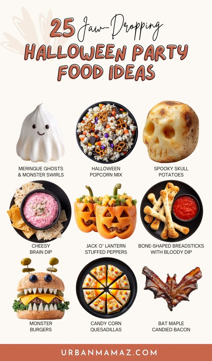 25 Halloween Party Food Ideas That’ll Totally Steal The Show