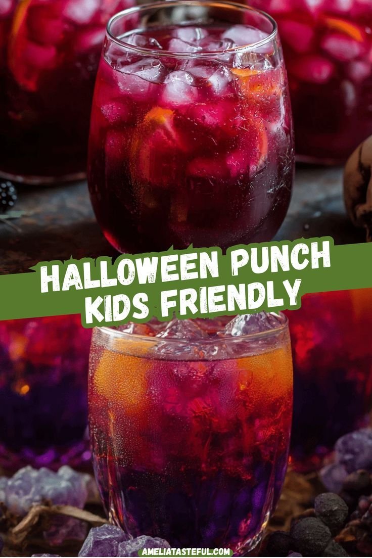 Spooky Halloween Punch for Kids | Easy Fun Party Drink