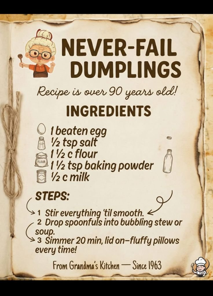 Grandmas cooking | Grandmother cooking, Grandmother recipes, Homemade dumplings recipe
