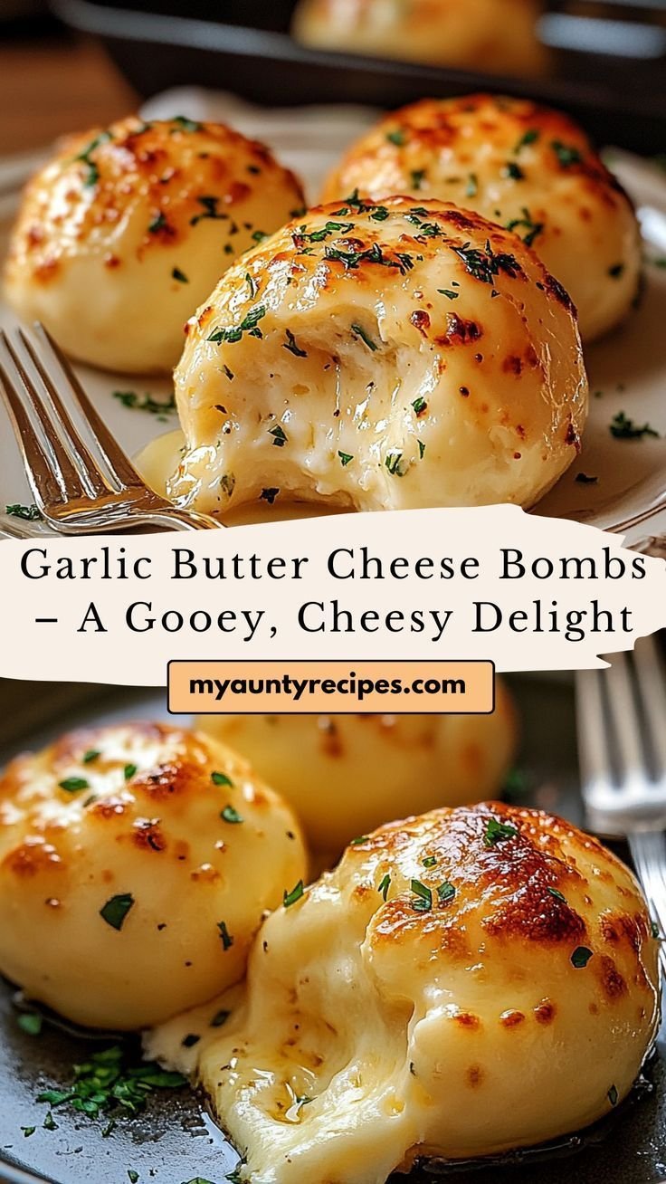Cheesy Garlic Butter Bombs