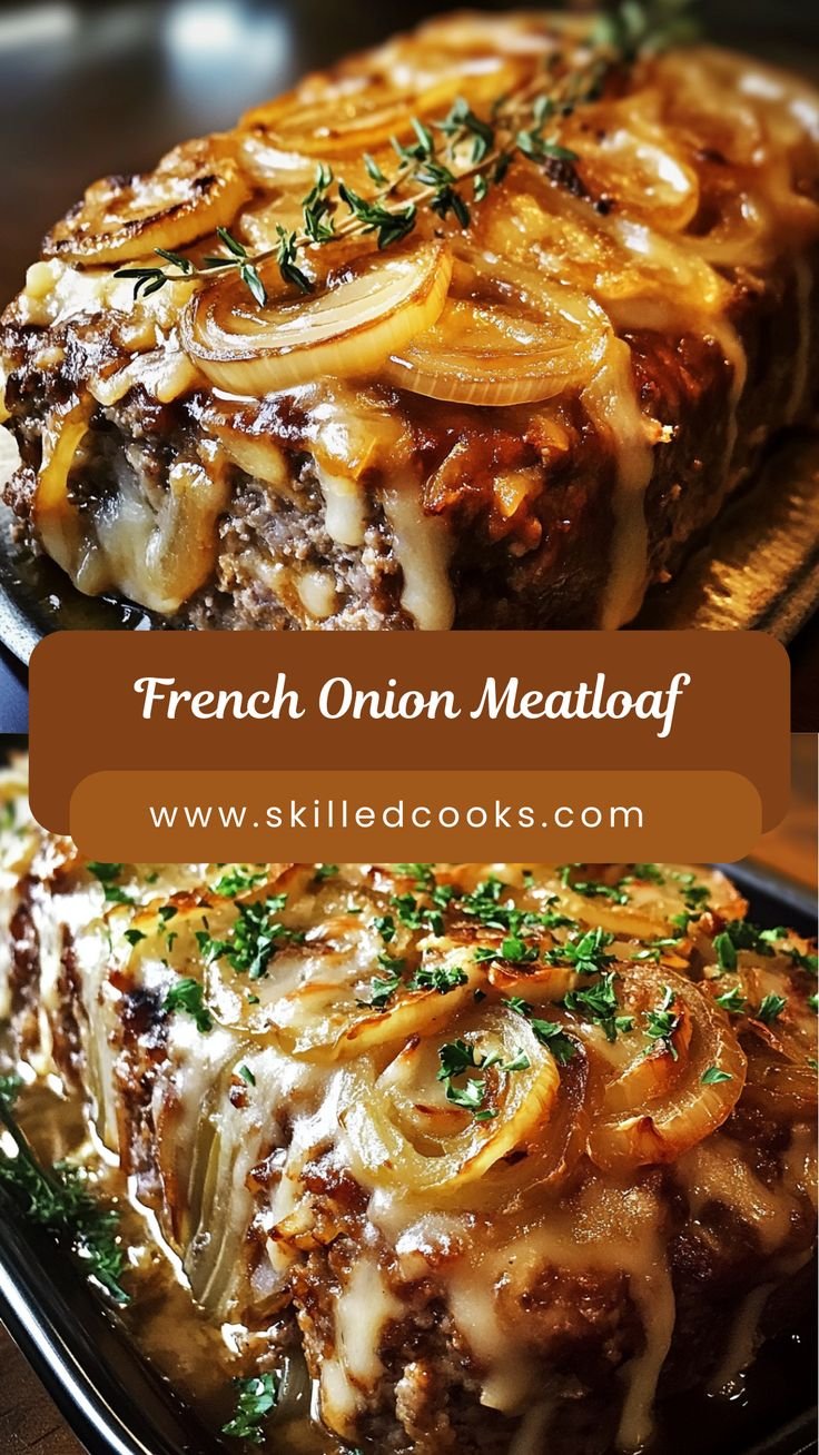French Onion Meatloaf