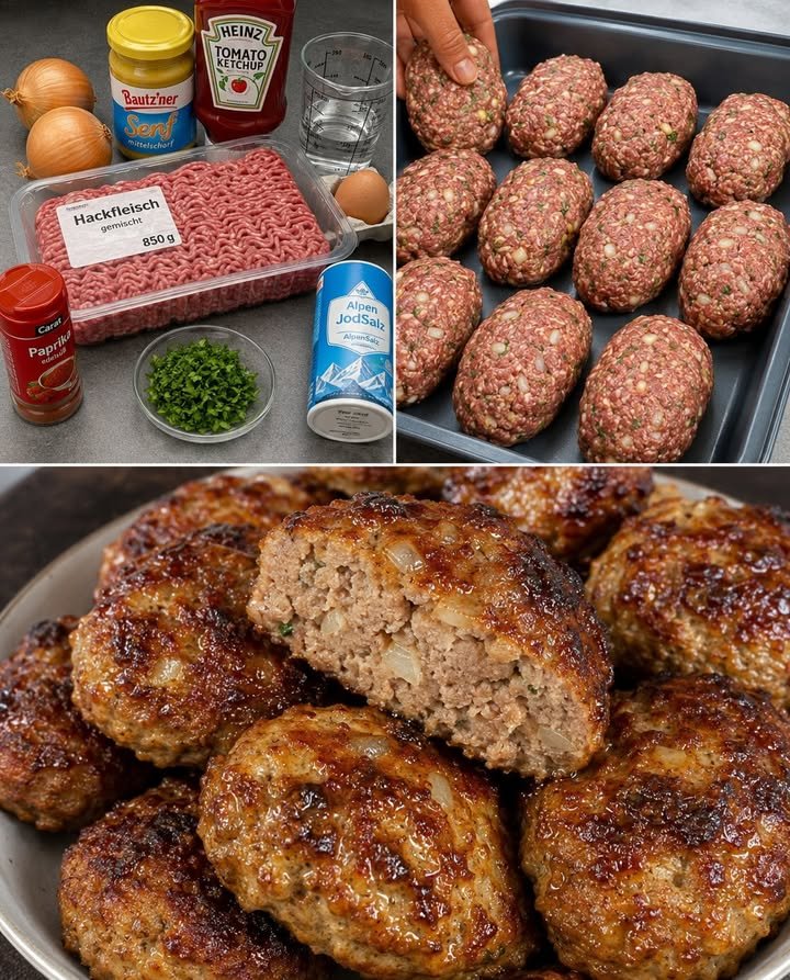 Frikadellen aus dem Backofen – Lecker & Knusprig