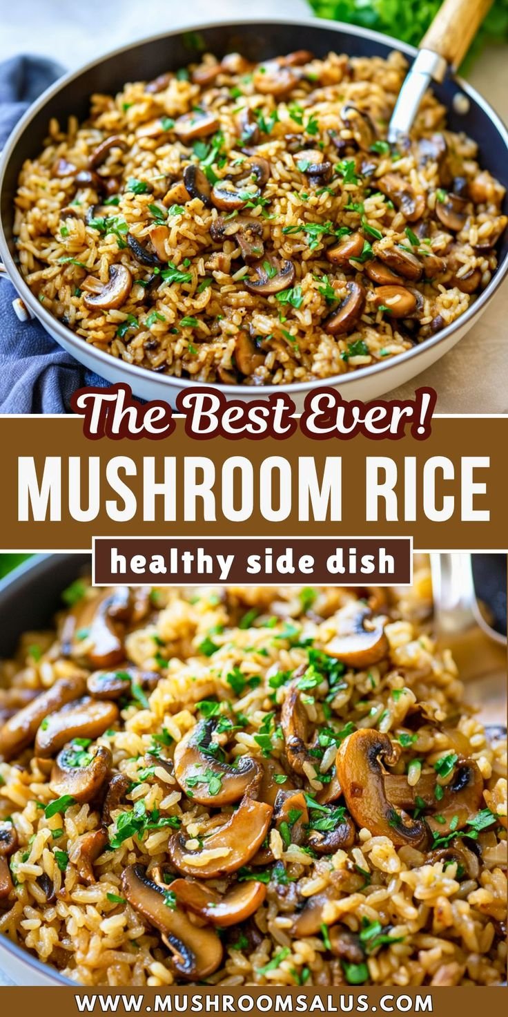 Best Mushroom Rice