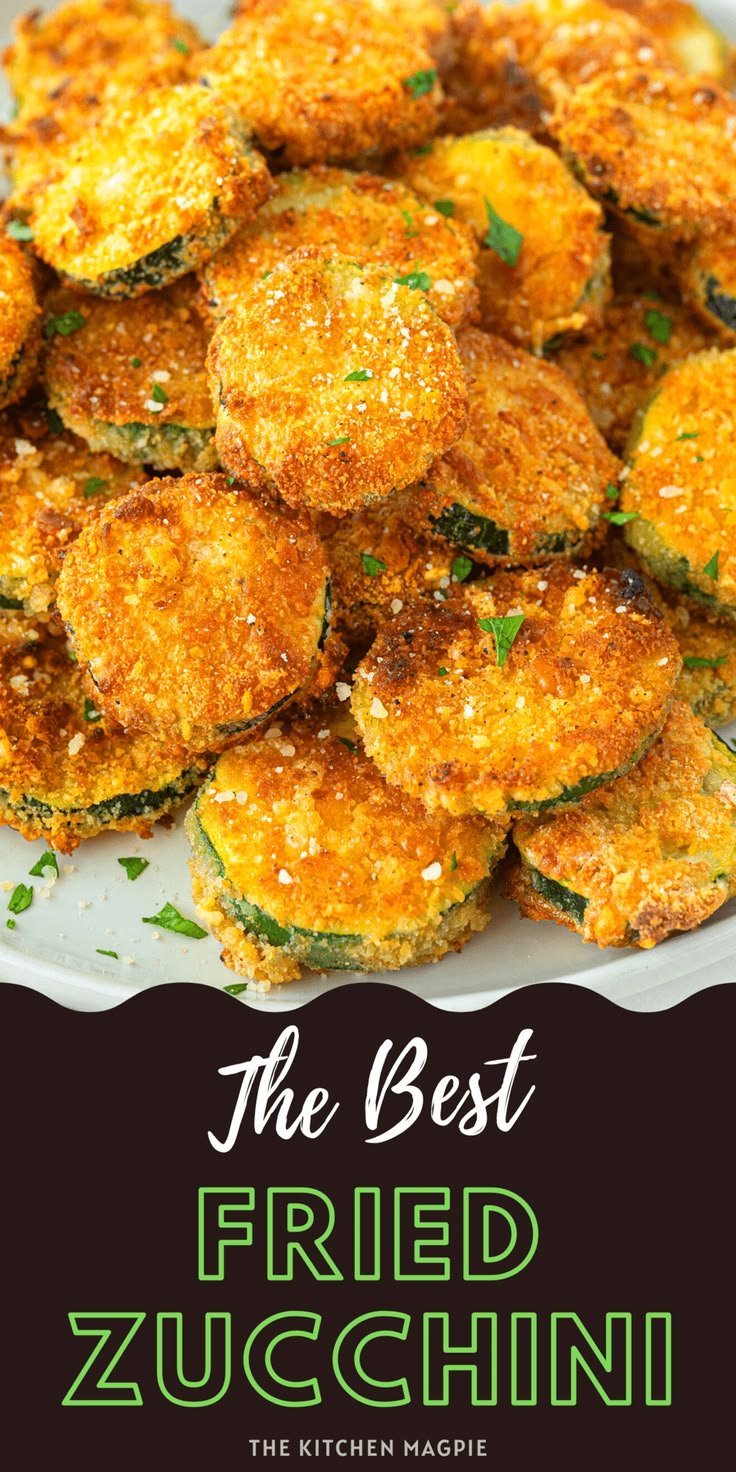 Crispy, Buttery Fried Zucchini
