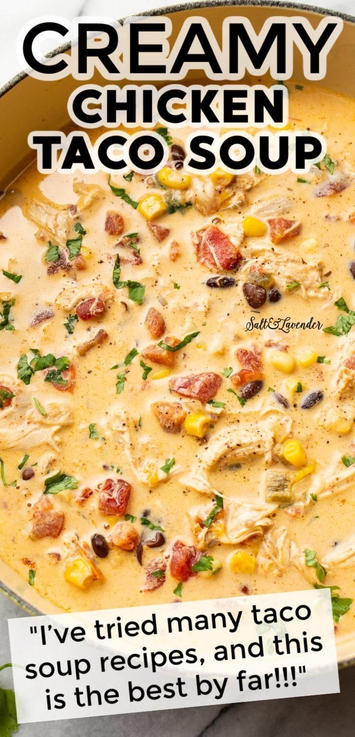 Easy Chicken Taco Soup