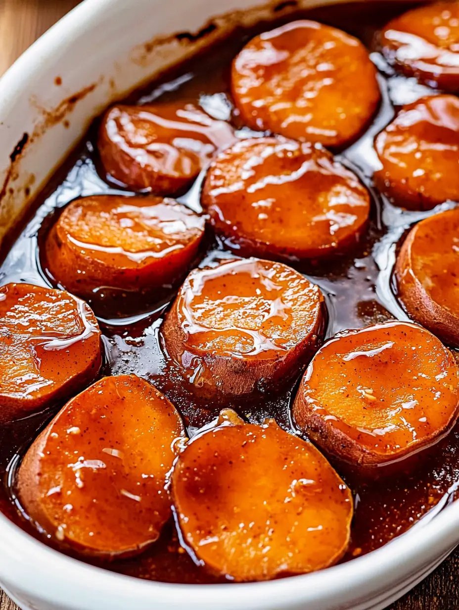 Best Candied Sweet Potatoes Recipe with Brown Sugar Glaze