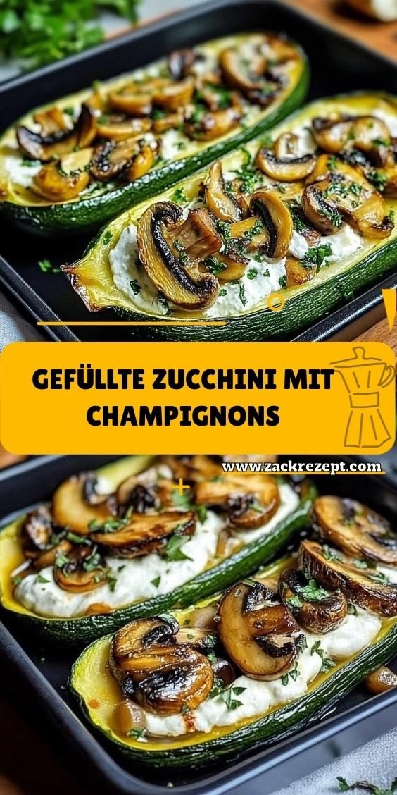 Gefüllte Zucchini mit Champignons: Ein Unglaubliches Ultimatives Rezept