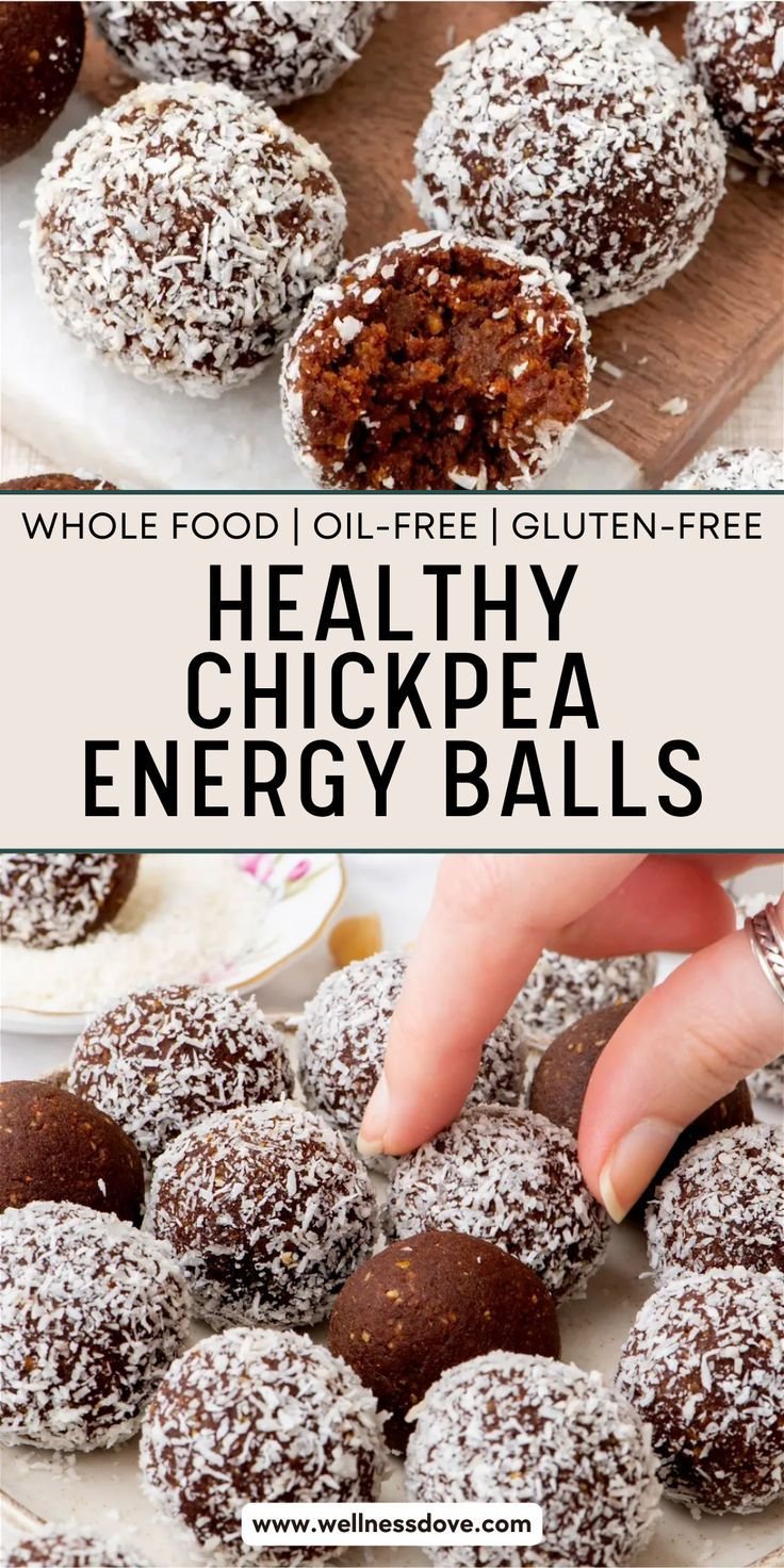 HEALTHY CHICKPEA ENERGY BALLS