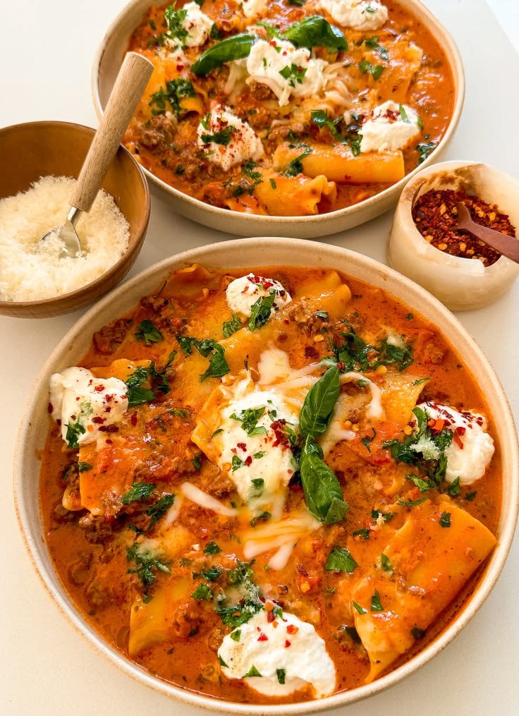 Lasagna Soup | Moribyan