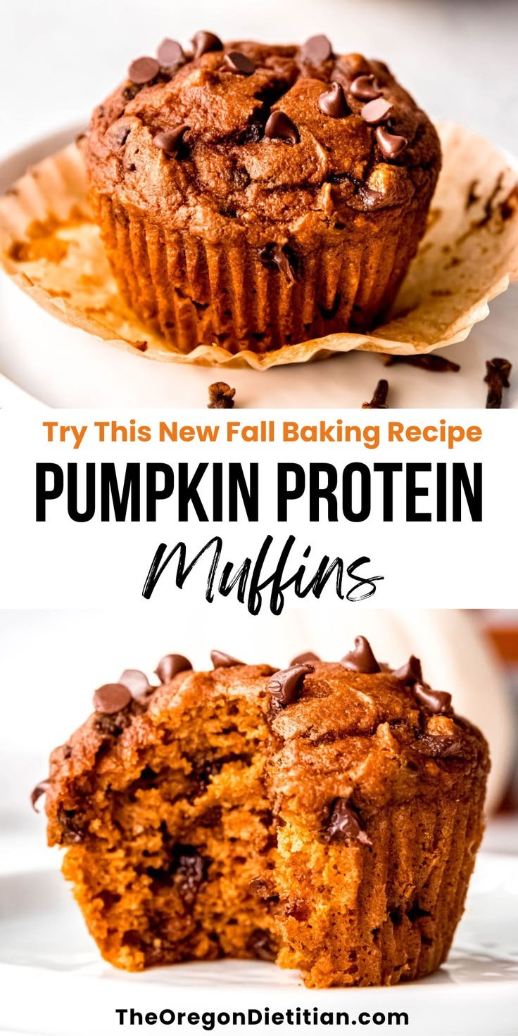 Pumpkin Protein Muffins