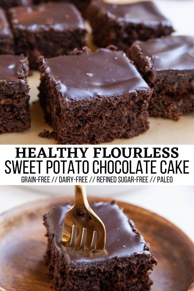 Healthy Sweet Potato Chocolate Cake