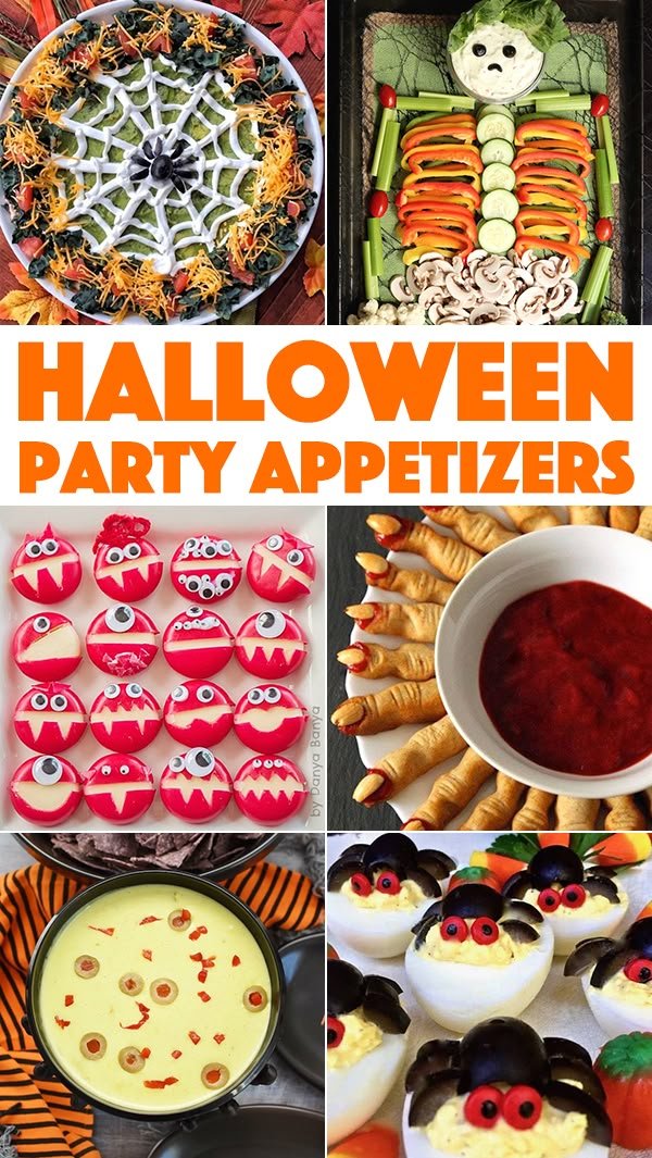 Halloween Party Appetizers | Halloween party food ideas appetizers easy, Halloween food appetizers parties, Halloween appetizer platter