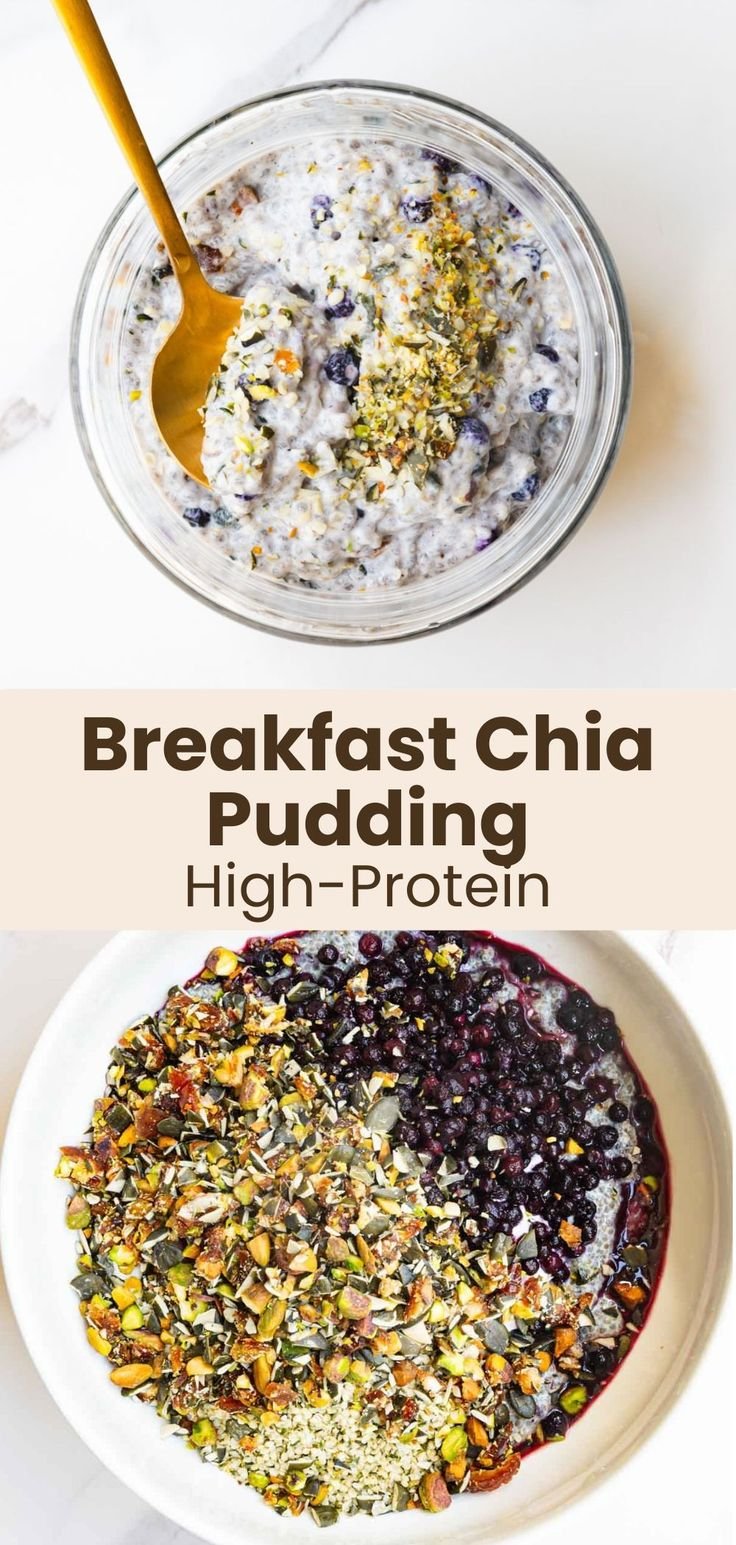 Chia Breakfast Pudding (High-Protein, Bone-Healthy)