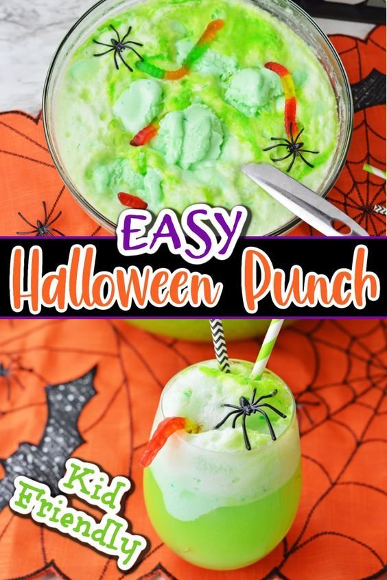 Easy Halloween Punch Recipe (Non-Alcoholic)