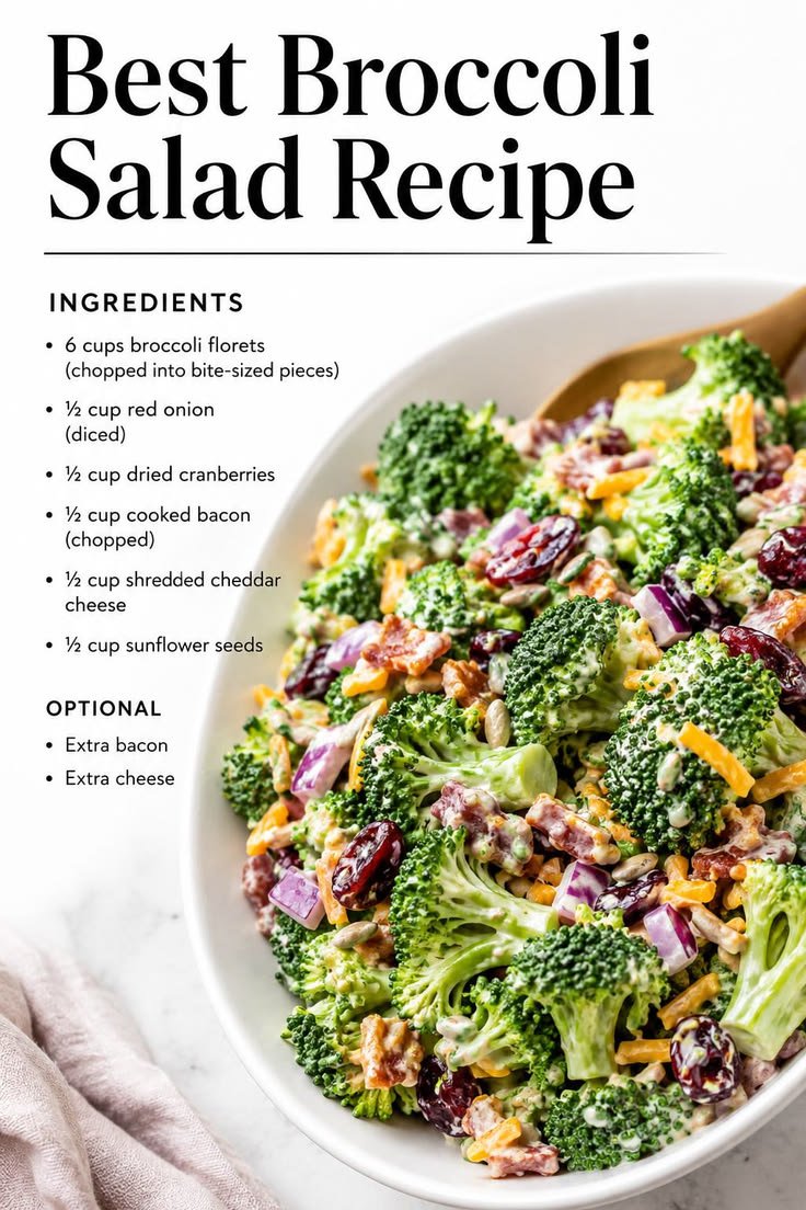 Classic Broccoli Salad
