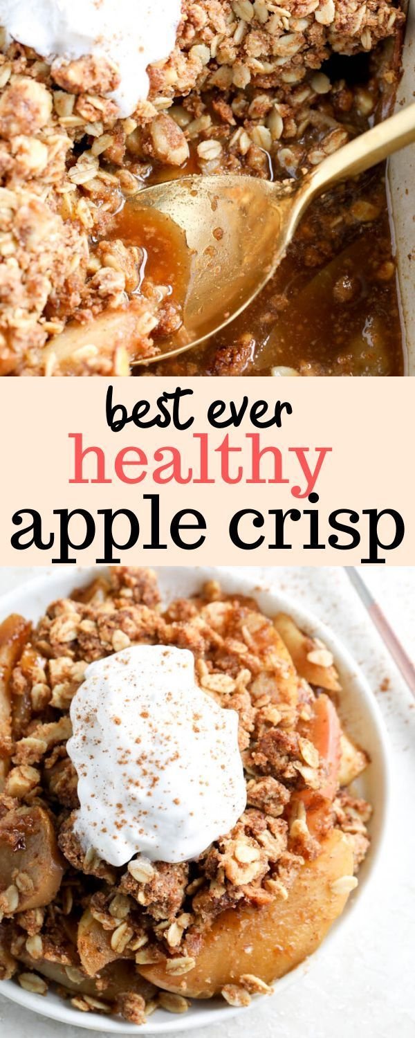 Healthy Apple Crisp | Erin Lives Whole