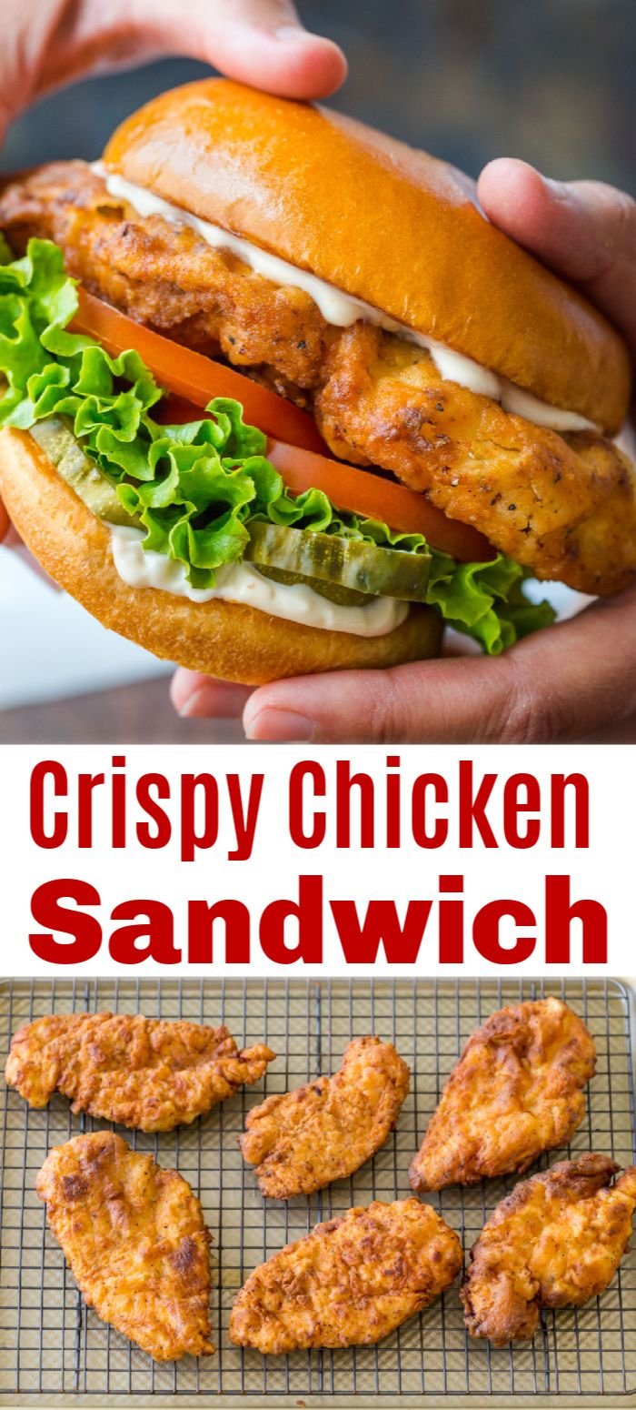 Crispy Chicken Sandwich Recipe