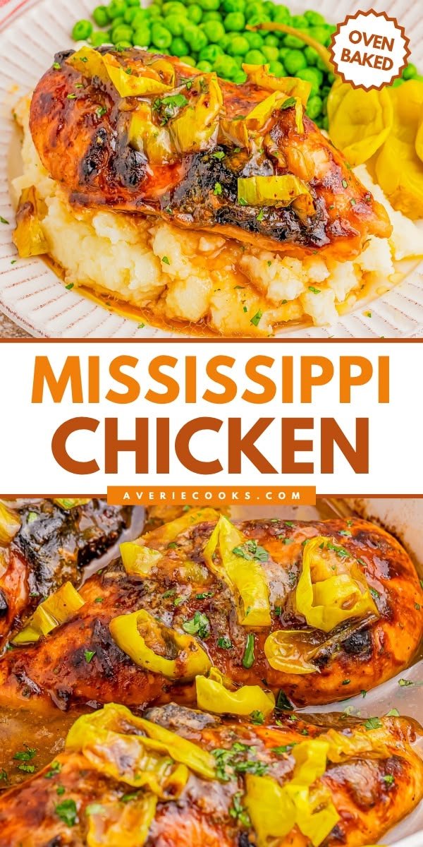 Oven Mississippi Chicken