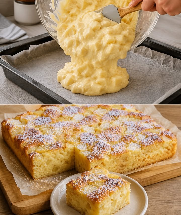 Apfelkuchen in 5 Minuten