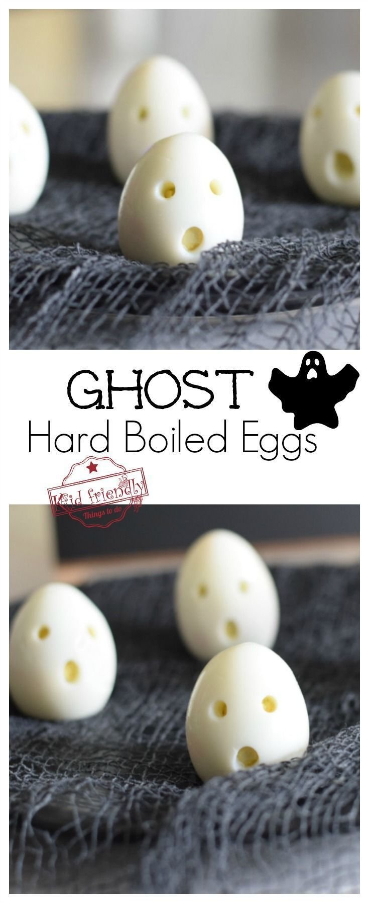 Ghost Hardboiled Eggs