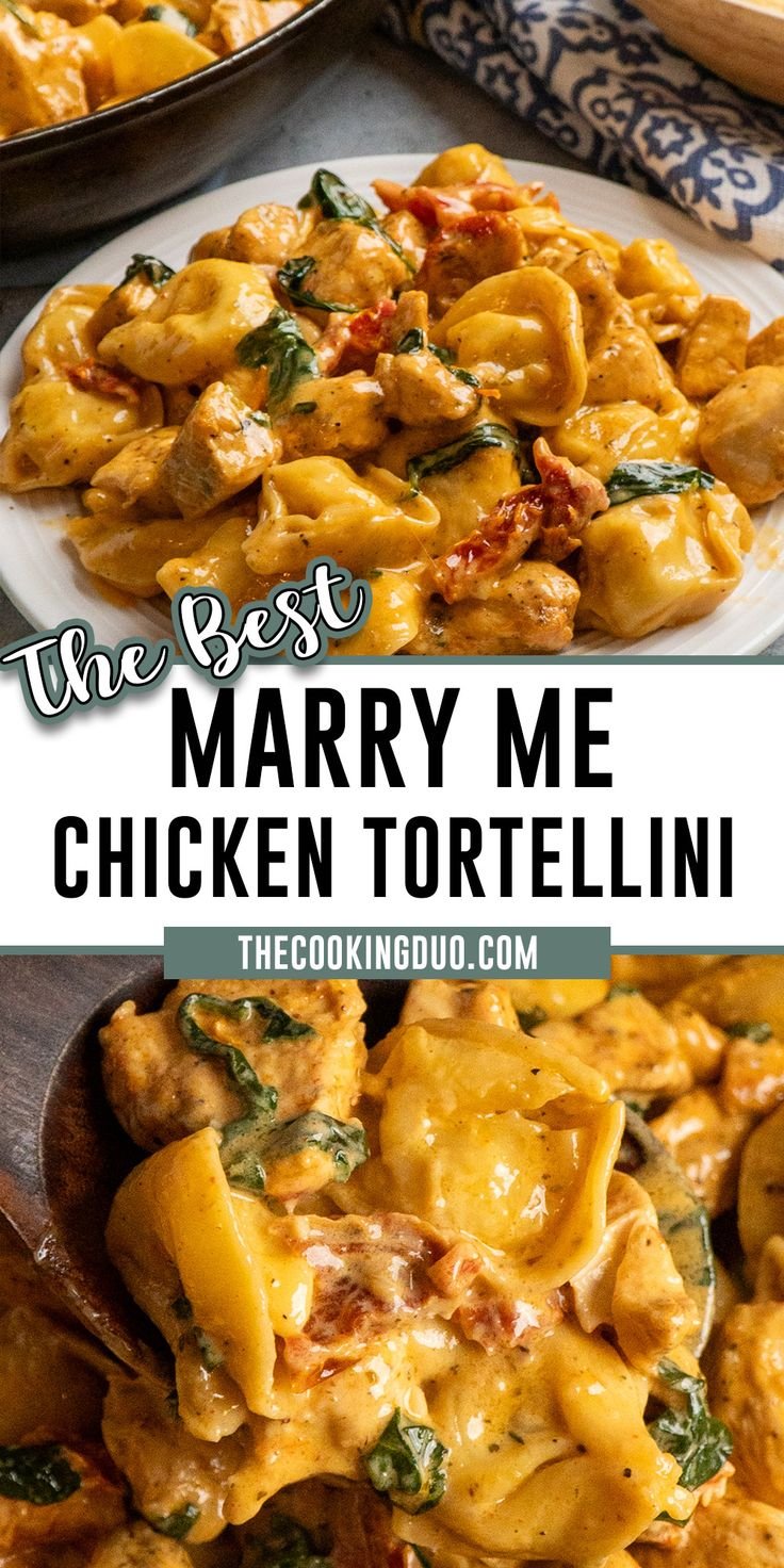 Marry Me Chicken Tortellini