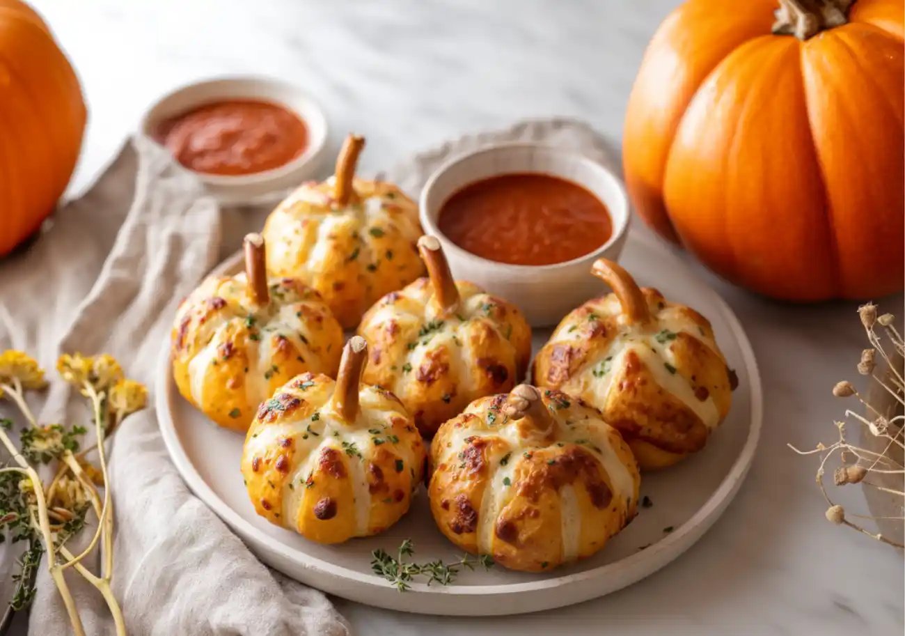 Easy Pizza-Stuffed Pumpkins