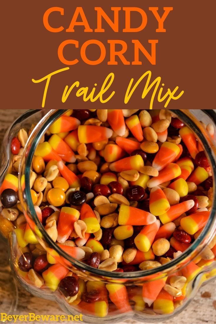 Irresistible Candy Corn Trail Mix Recipe | Fall candy trail mix, Fall party snack mix, Candy corn snack mix