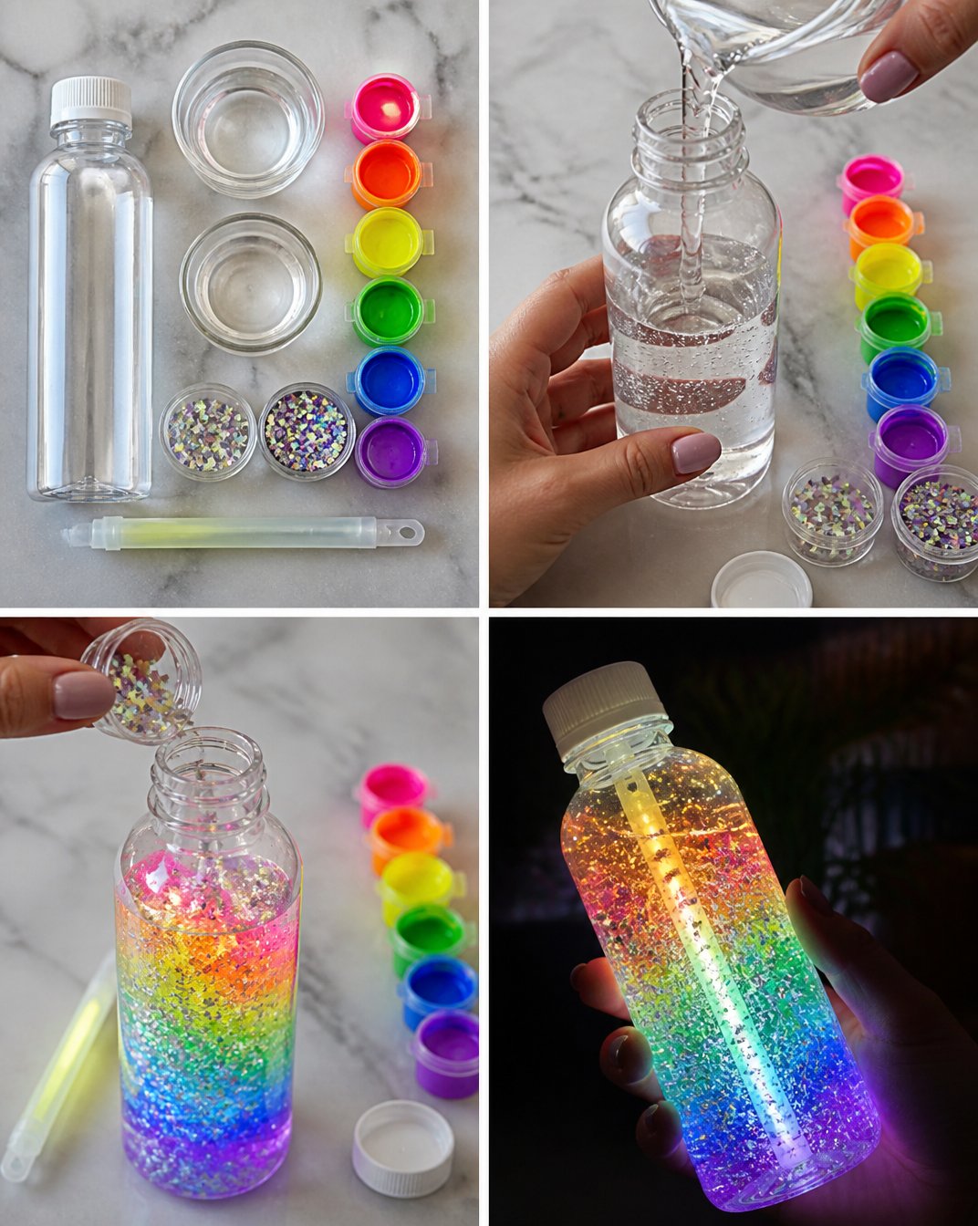Glow-in-the-Dark Rainbow Potion Bottle 7 Glow-in-the-Dark Rainbow Potion Bottle