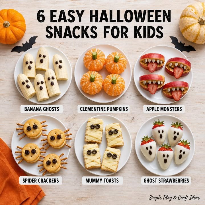 Six Easy Halloween Snacks for Kids