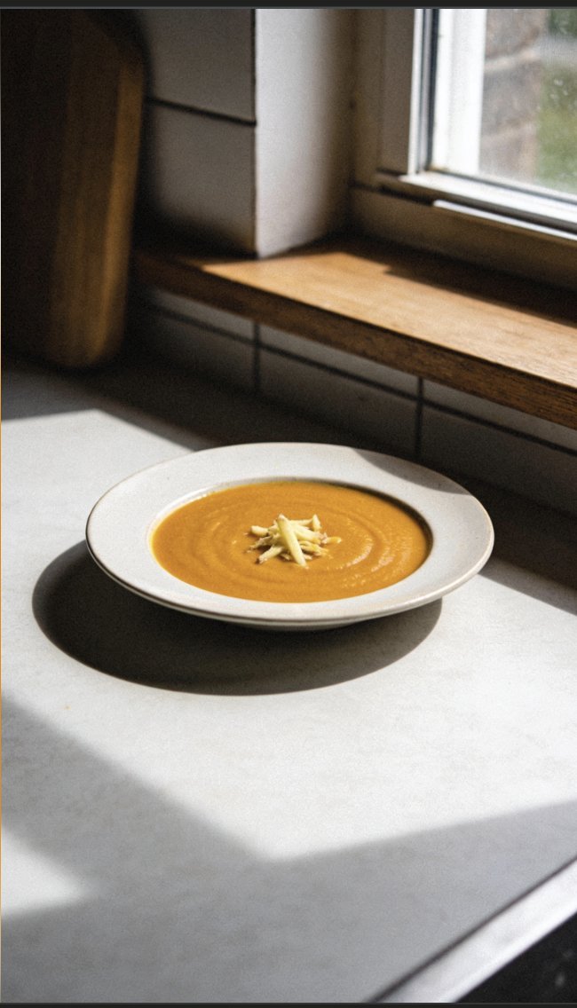 Butternut Squash Ginger Soup