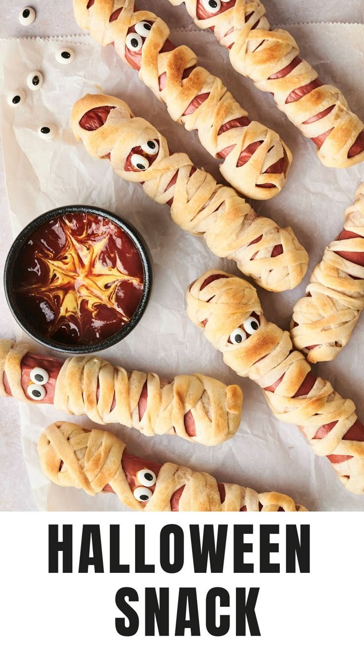 Lustiger Kinderparty Snack: Mumien Würstchen - Shibas Kitchen