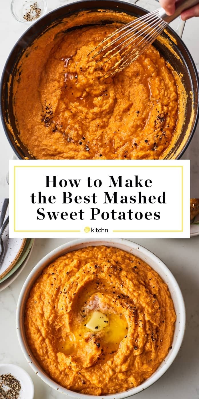 These Impossibly Creamy Mashed Sweet Potatoes Have Only 4 Ingredients