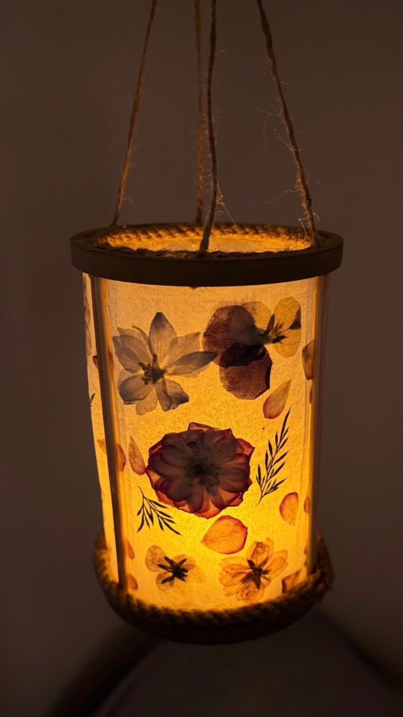 DIY Lantern From Tea Bags🫖🌸 #diy #recycle #roomdecor #craft #creativeideas #magical #handmade  #HomeDecor