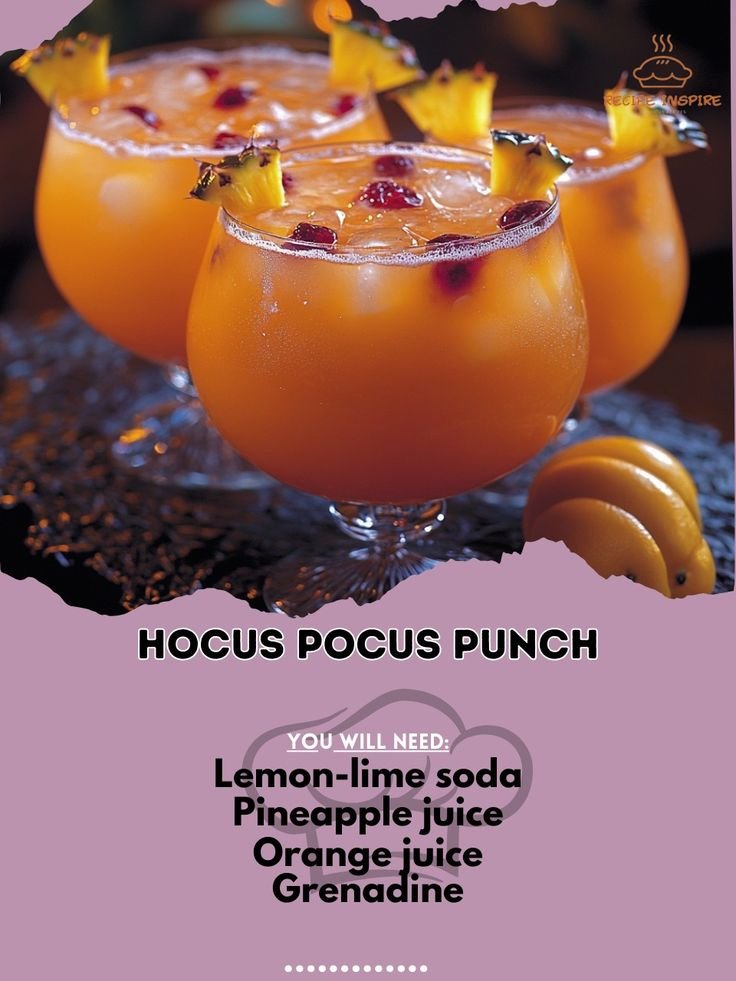 ✨🍹 Stir up some magic with the Hocus Pocus Punch! This delightful and colorful punch is perfect for your spooky celebra… | Hocus pocus potion, Hocus pocus punch for kids, Halloween party foods