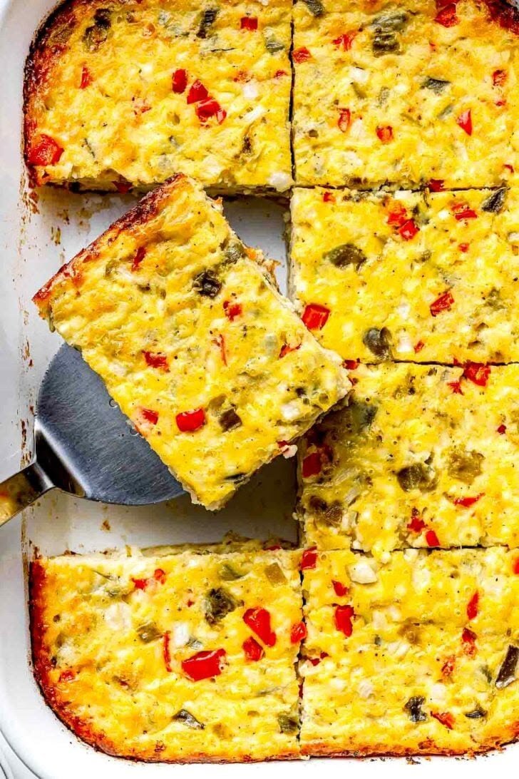 Green Chile Egg Casserole