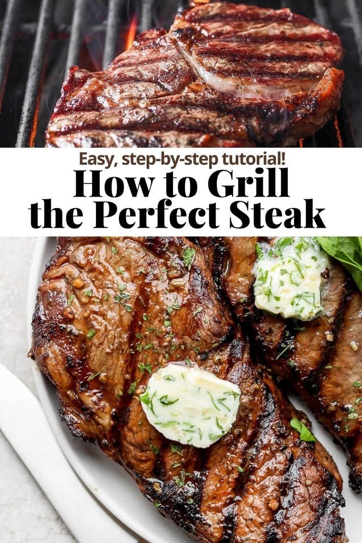 Garlic Butter Pan Fried Steak Recipe | Best grilled steak how to cook, Charcoal grill steak recipes, How to cook grilled beef