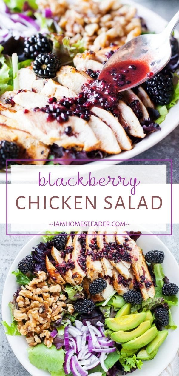 Blackberry Chicken Salad