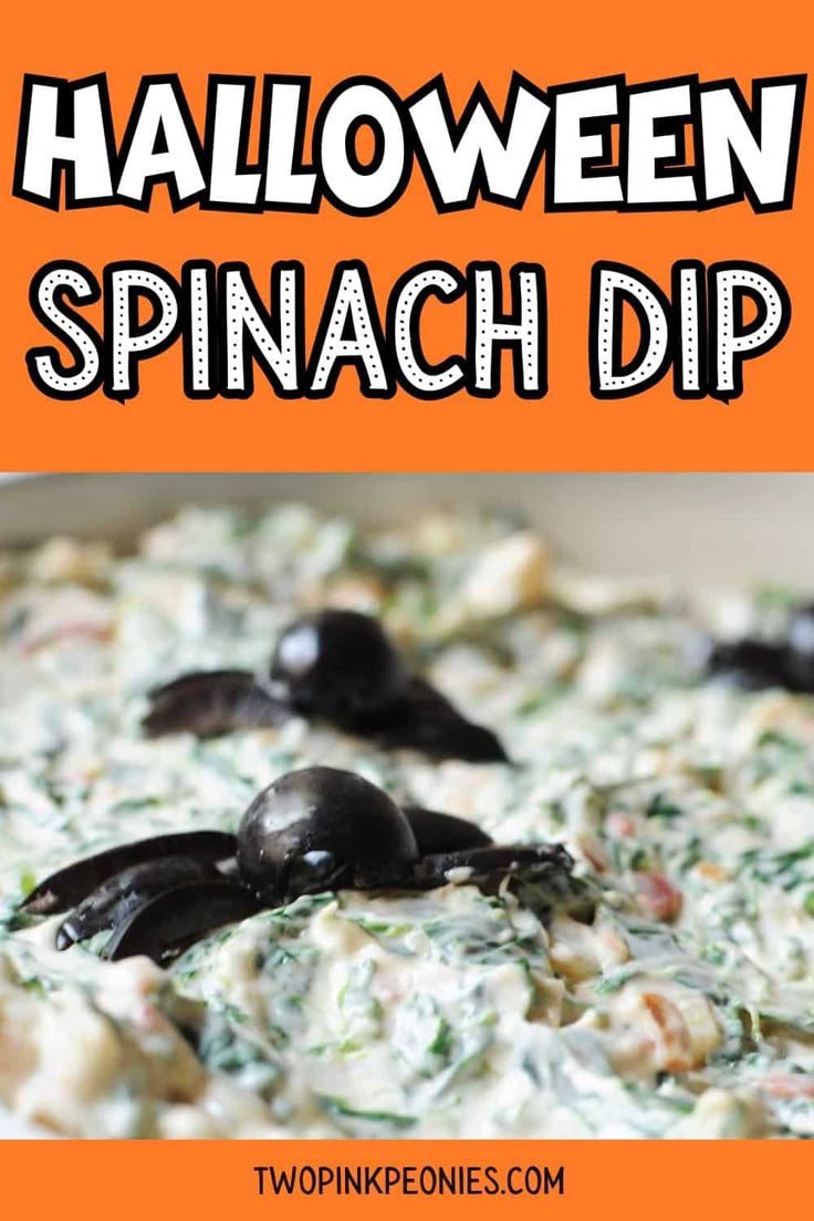 Spooky Halloween Spinach Dip Recipe (Food And Drink, Halloween Recipes) | Halloween party food ideas, Halloween chips and dip ideas, Easy halloween party food