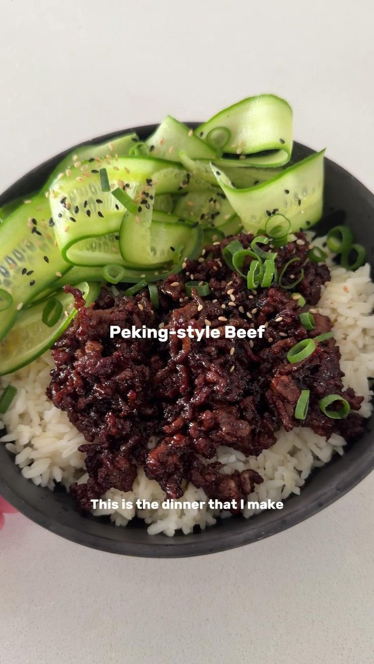 Quick Peking Beef