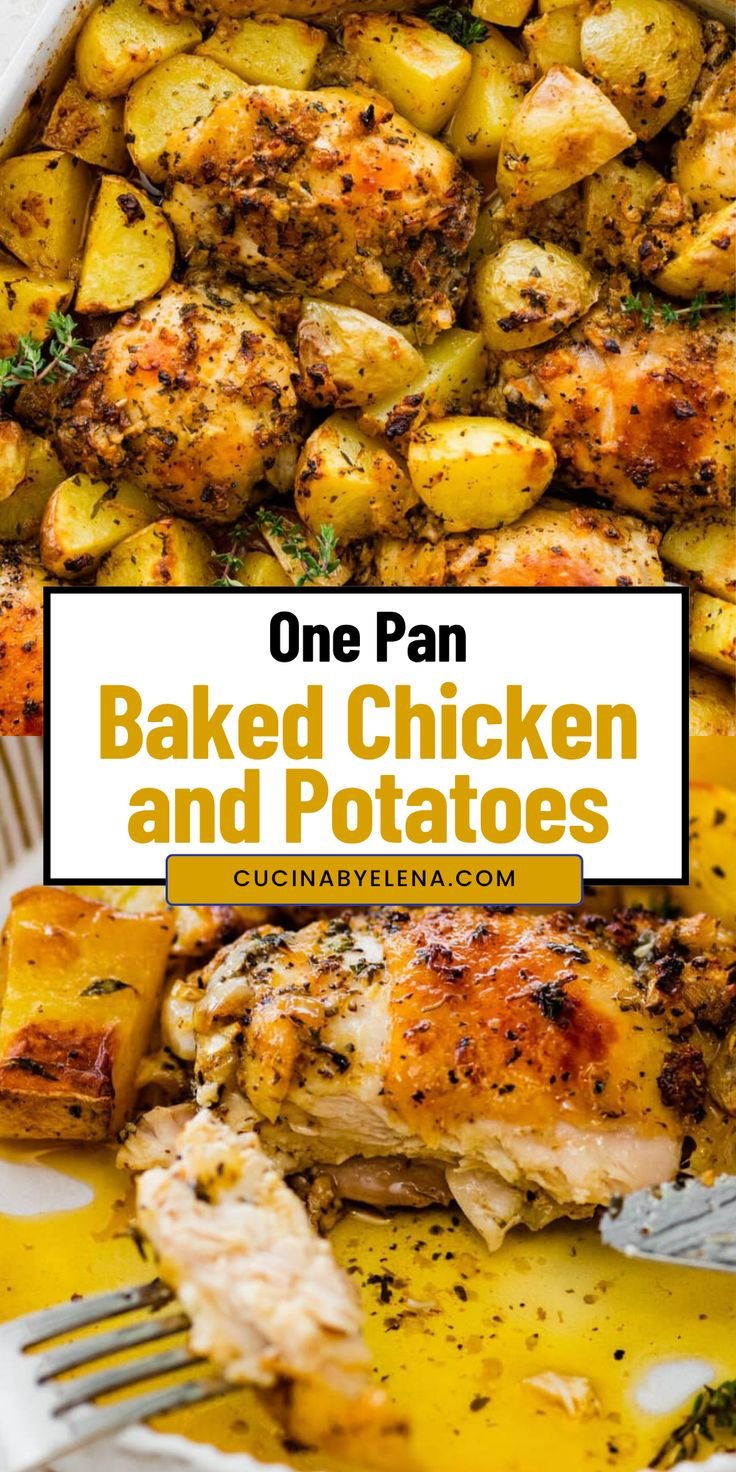 Sheet Pan Chicken And Potatoes With Herbs