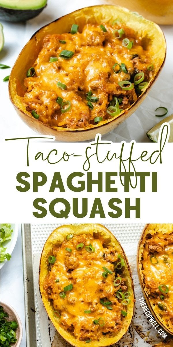 Taco Stuffed Spaghetti Squash