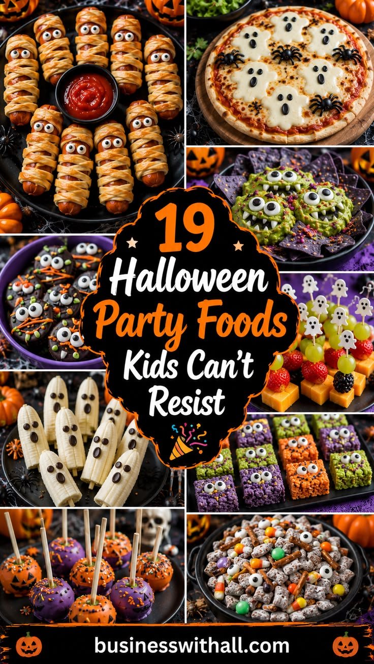 19 Halloween Party Foods Kids Can't Resist
