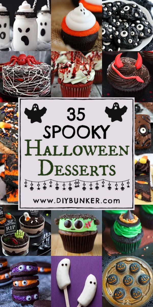 35 Easy Halloween Desserts That're Scary Good