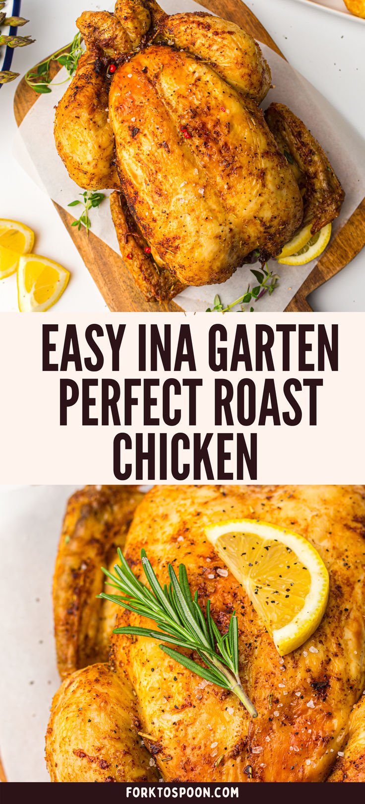 Ina Garten's Famous Roast Chicken Recipe