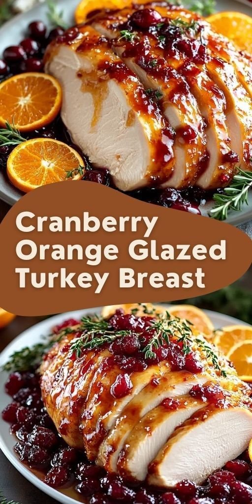 Perfect Cranberry Orange Glazed Turkey Breast for the Holidays