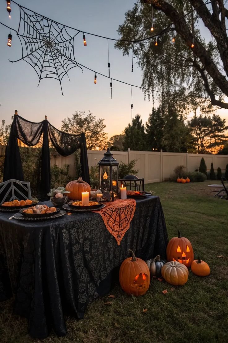 16+ Creative Backyard Halloween Party Ideas