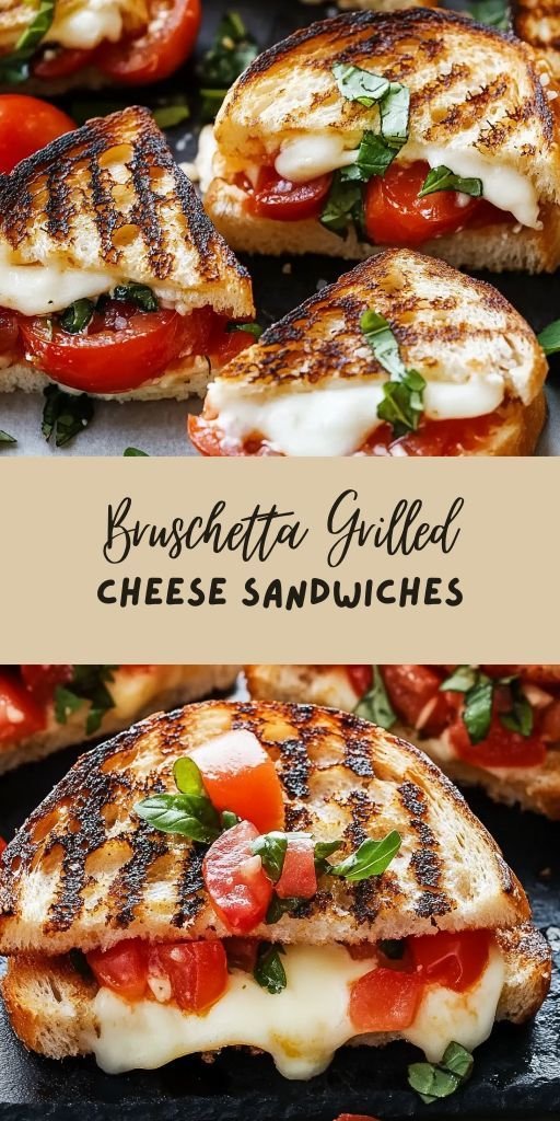 Bruschetta Grilled Cheese