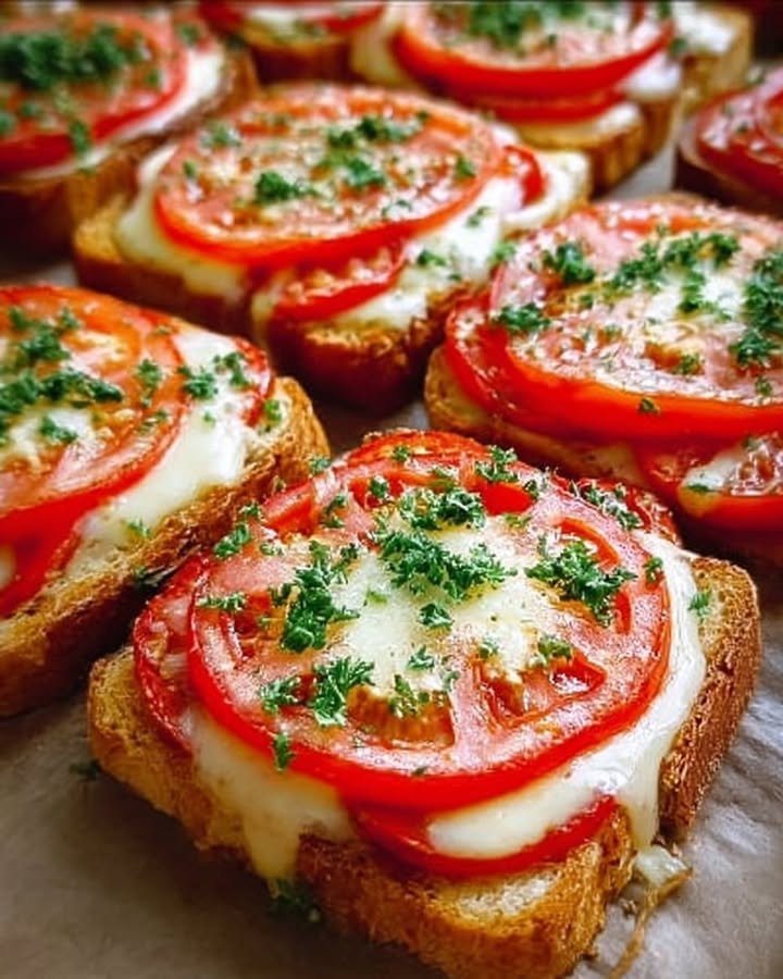 Tomaten Mozzarella Toast