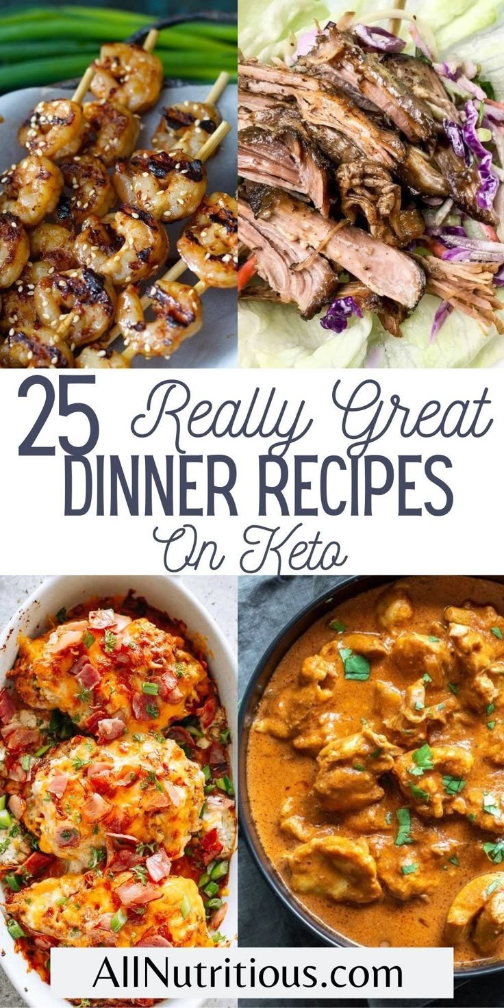 25 Super Easy Ketogenic Dinners