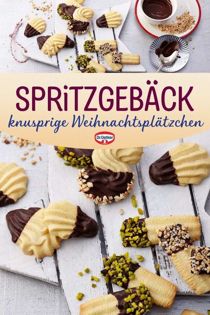 Leckeres Spritzgebäck | Knusprige Weihnachtsplätzchen Klassiker | Weihnachtsleckereien Rezept 🎄